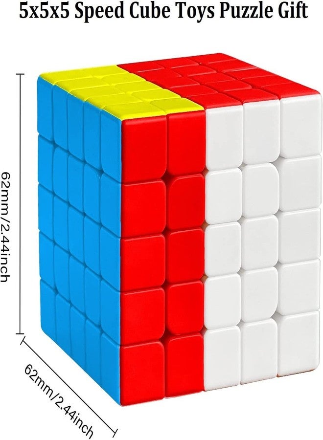 Plutofit 5x5 High Speed Cube Stickerless Puzzle - Image 2
